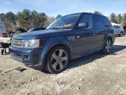 Salvage cars for sale at Mendon, MA auction: 2011 Land Rover Range Rover Sport SC