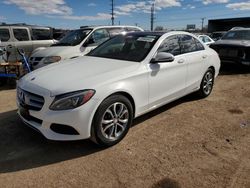 Salvage cars for sale from Copart Colorado Springs, CO: 2016 Mercedes-Benz C 300 4matic