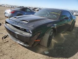 Salvage cars for sale at Brighton, CO auction: 2020 Dodge Challenger SRT Hellcat Redeye