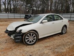 Salvage cars for sale at Austell, GA auction: 2008 Acura TSX
