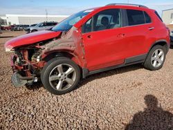 Salvage cars for sale from Copart Phoenix, AZ: 2015 Chevrolet Trax LTZ