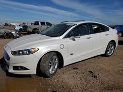 Ford salvage cars for sale: 2015 Ford Fusion Titanium Phev