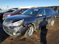 Subaru salvage cars for sale: 2014 Subaru Outback 2.5I Premium