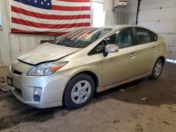 Salvage cars for sale from Copart Lyman, ME: 2010 Toyota Prius