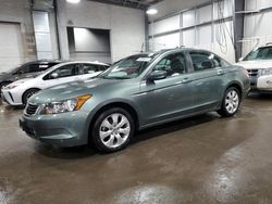 Vehiculos salvage en venta de Copart Ham Lake, MN: 2010 Honda Accord EXL