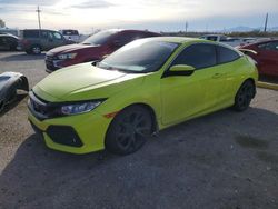 Salvage cars for sale at Tucson, AZ auction: 2019 Honda Civic SI