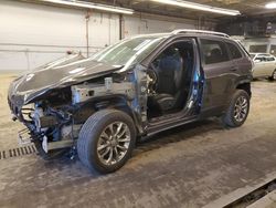 Jeep salvage cars for sale: 2019 Jeep Cherokee Latitude Plus