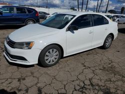 Salvage cars for sale at Van Nuys, CA auction: 2016 Volkswagen Jetta S