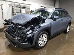 Salvage cars for sale from Copart Elgin, IL: 2023 Toyota Corolla Cross LE