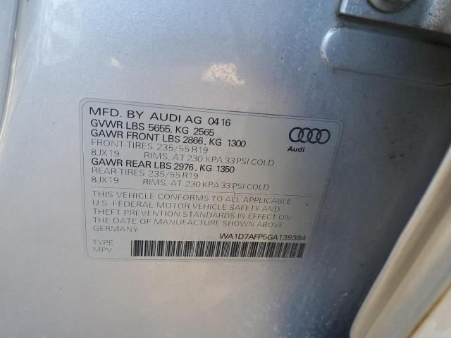 2016 Audi Q5 Premium Plus S-Line