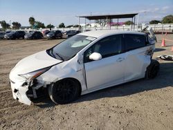 Salvage cars for sale from Copart San Diego, CA: 2017 Toyota Prius