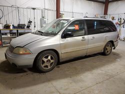 Salvage cars for sale from Copart Billings, MT: 2002 Ford Windstar Sport