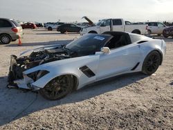 Chevrolet Corvette salvage cars for sale: 2019 Chevrolet Corvette Z06 3LZ