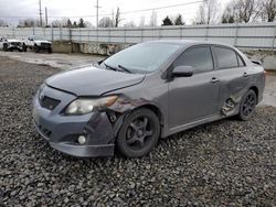 Salvage cars for sale from Copart Portland, OR: 2010 Toyota Corolla Base