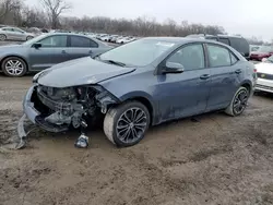 Salvage cars for sale at Des Moines, IA auction: 2016 Toyota Corolla L