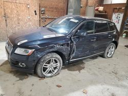 Salvage cars for sale from Copart Ebensburg, PA: 2017 Audi Q5 Premium Plus