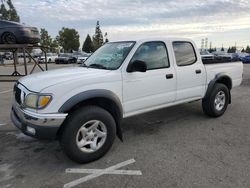 Salvage cars for sale from Copart Rancho Cucamonga, CA: 2004 Toyota Tacoma Double Cab Prerunner