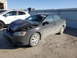 Salvage cars for sale from Copart Kansas City, KS: 2012 Volkswagen Jetta Base