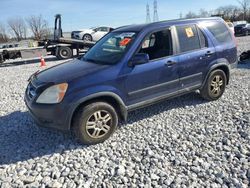 Honda cr-v ex salvage cars for sale: 2004 Honda CR-V EX