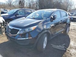 Salvage cars for sale from Copart New Britain, CT: 2011 KIA Sportage LX