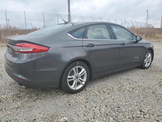 2018 Ford Fusion SE Hybrid