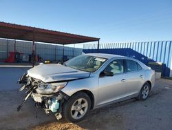 Salvage cars for sale from Copart Andrews, TX: 2016 Chevrolet Malibu Limited LS