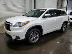 Salvage cars for sale at Ham Lake, MN auction: 2016 Toyota Highlander LE