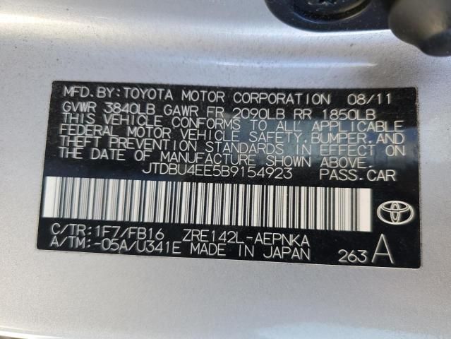 2011 Toyota Corolla Base