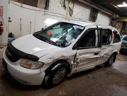 Chrysler salvage cars for sale: 2002 Chrysler Town & Country Limited