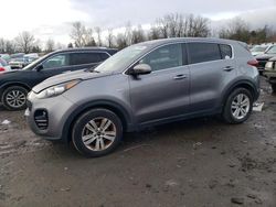 KIA Sportage salvage cars for sale: 2017 KIA Sportage LX