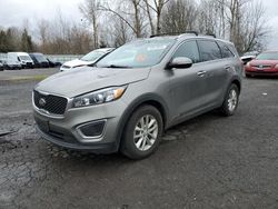 Salvage cars for sale from Copart Portland, OR: 2016 KIA Sorento LX