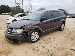 Salvage cars for sale at China Grove, NC auction: 2015 Dodge Journey SE