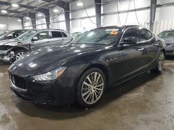 Salvage cars for sale at Ham Lake, MN auction: 2015 Maserati Ghibli S