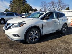 Salvage cars for sale from Copart Finksburg, MD: 2018 Nissan Murano S