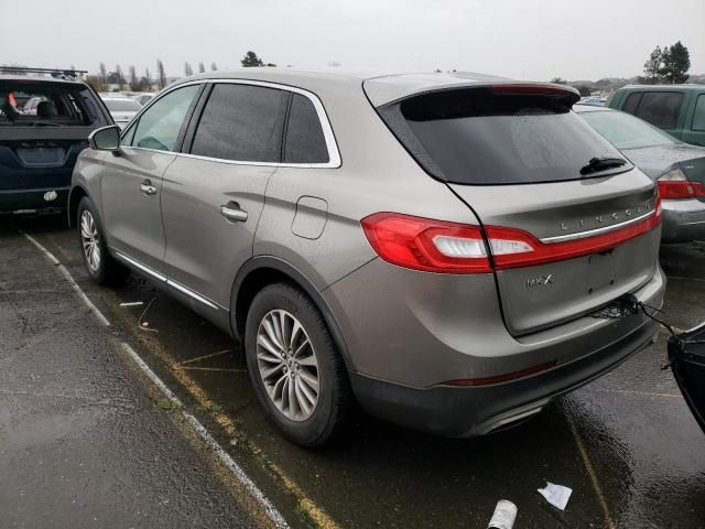 2016 Lincoln MKX Select