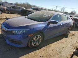 Salvage cars for sale at Hillsborough, NJ auction: 2018 Honda Civic LX