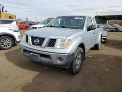 Vehiculos salvage en venta de Copart Brighton, CO: 2005 Nissan Frontier King Cab LE