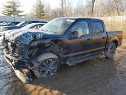 Salvage cars for sale from Copart Davison, MI: 2018 Ford F150 Supercrew