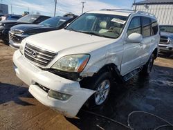 Salvage cars for sale from Copart Chicago Heights, IL: 2007 Lexus GX 470