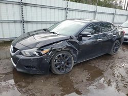 Salvage cars for sale at Harleyville, SC auction: 2017 Nissan Maxima 3.5S