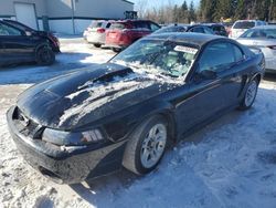 Salvage cars for sale at Leroy, NY auction: 2000 Ford Mustang GT