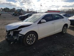 Salvage cars for sale from Copart Montgomery, AL: 2017 Toyota Camry LE