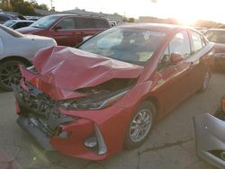 Toyota Prius salvage cars for sale: 2020 Toyota Prius Prime LE