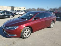 Vehiculos salvage en venta de Copart Wilmer, TX: 2016 Chrysler 200 Limited