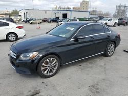 Flood-damaged cars for sale at auction: 2018 Mercedes-Benz C300