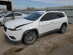 Salvage cars for sale at Kansas City, KS auction: 2019 Jeep Cherokee Latitude Plus