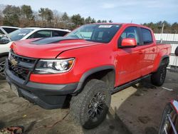 Chevrolet Colorado salvage cars for sale: 2018 Chevrolet Colorado ZR2