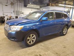 Salvage cars for sale from Copart Wheeling, IL: 2008 Toyota Highlander