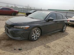 Salvage cars for sale from Copart Houston, TX: 2022 Honda Civic LX