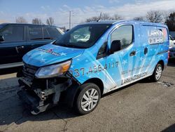 Salvage cars for sale from Copart Moraine, OH: 2015 Chevrolet City Express LT